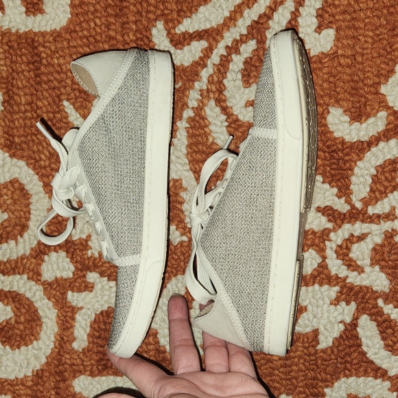 Olukai Pehuea Li Sneakers Womens Size 7 Lace Up Drop-in Heel Breathable Mesh - Picture 8 of 12